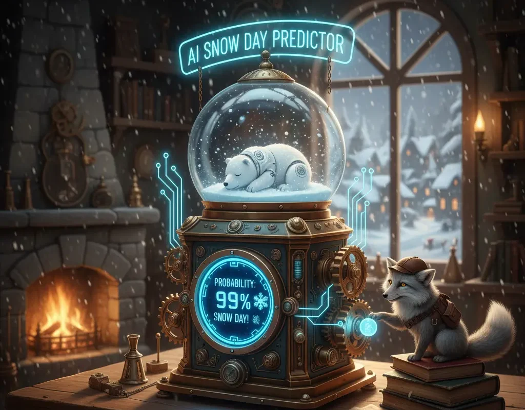 AI Snow Day Predictor – Live Snow Day Forecast, School Closure & Calculator 1 AI Snow Day Predictor 2026