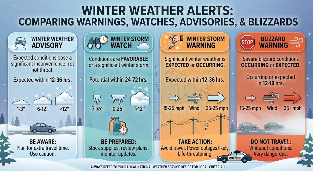 Winter Storm Warning — What It Means, How Serious It Is, and What Happens to Schools 2 Winter Storm Warning